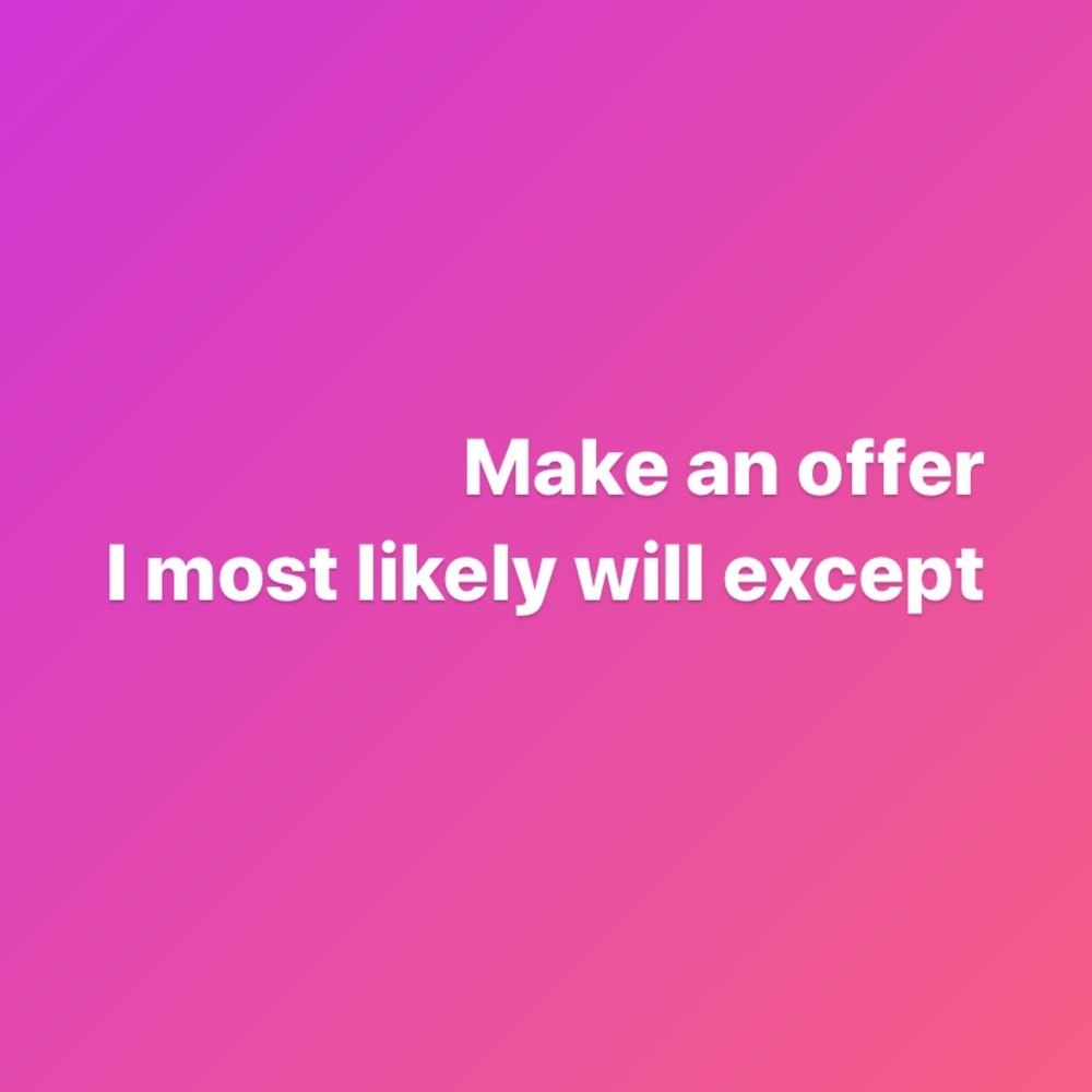 Make an Offer